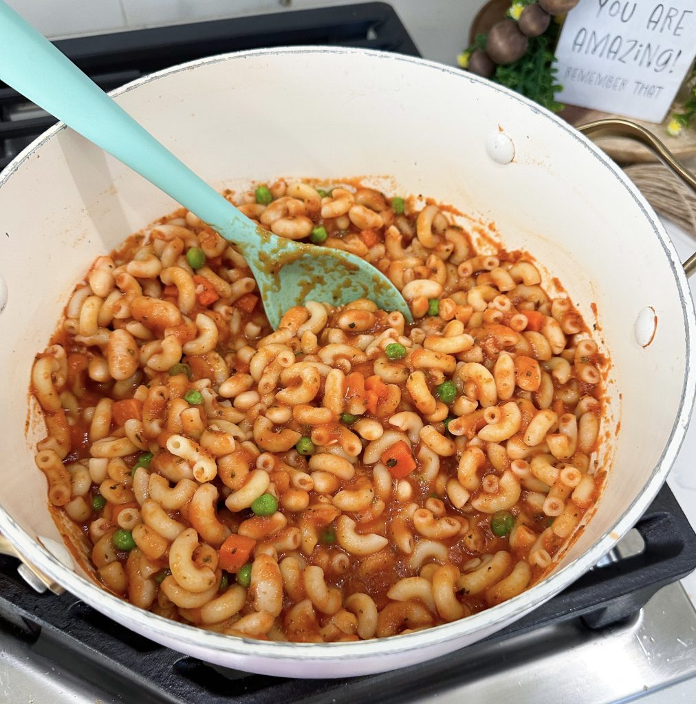 Pasta with beans $5 dinner