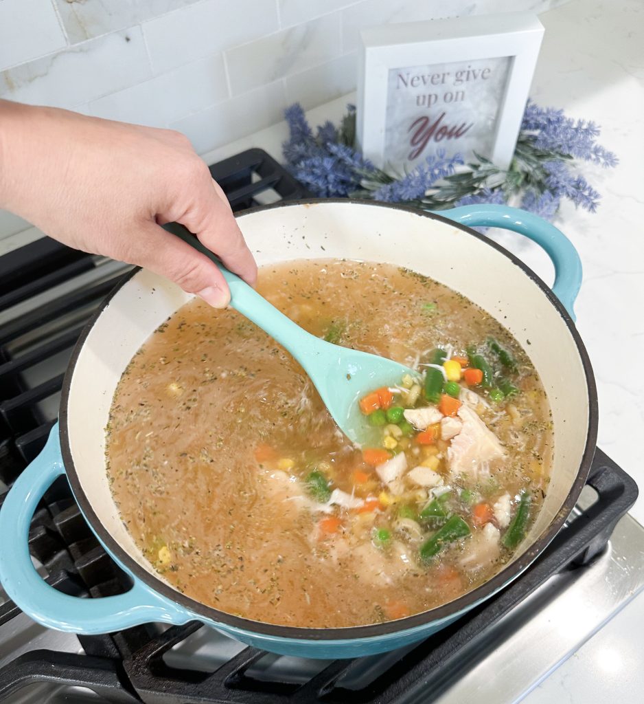 one pot chicken noodle soup