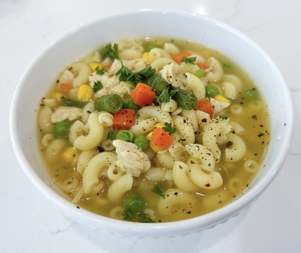 one pot chicken noodle soup