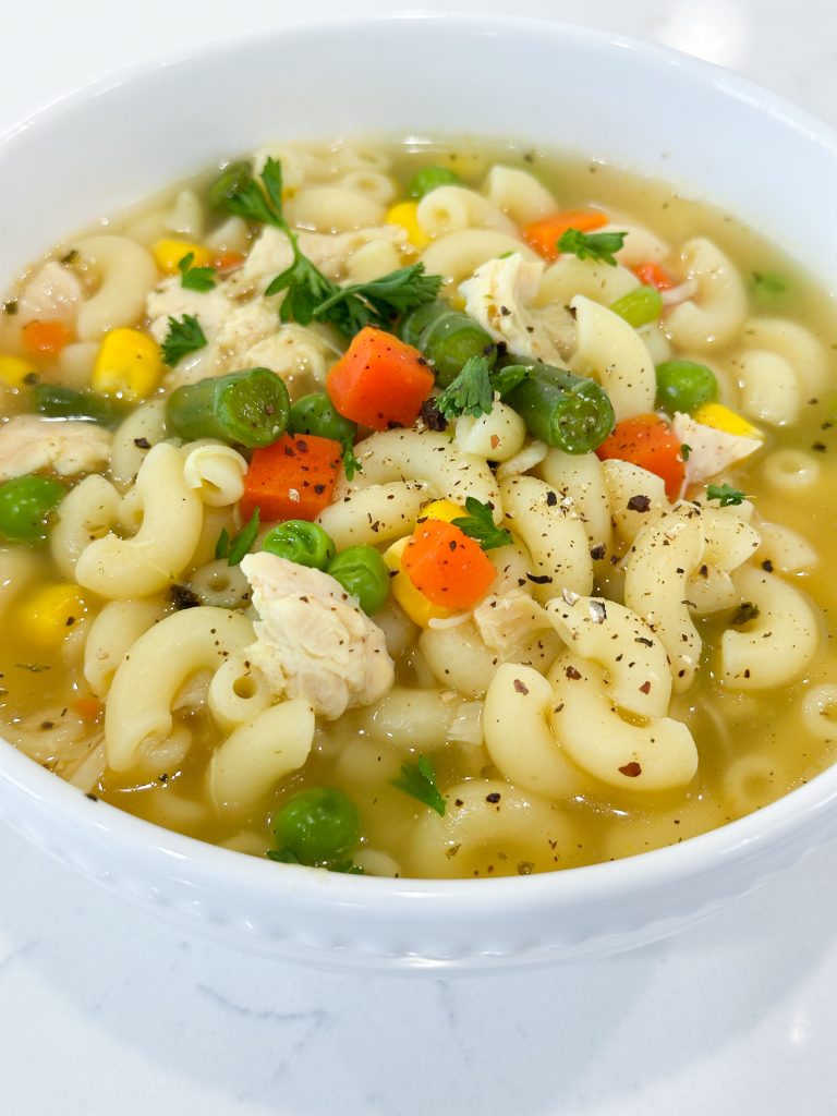 one pot chicken noodle soup