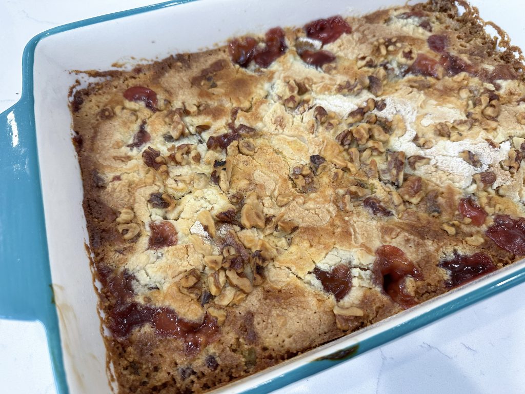 Apple Cranberry Christmas Dump Cake