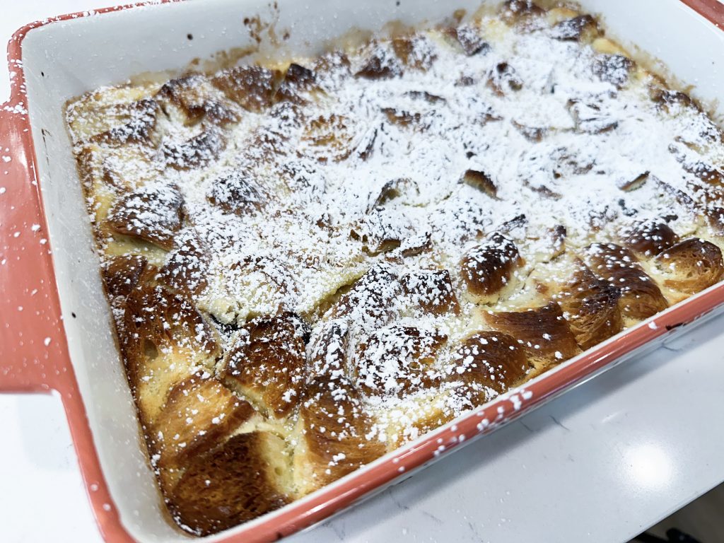 Dump and Bake Chocolate Crescent Casserole