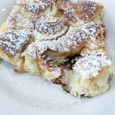 Dump and Bake Chocolate Crescent Casserole