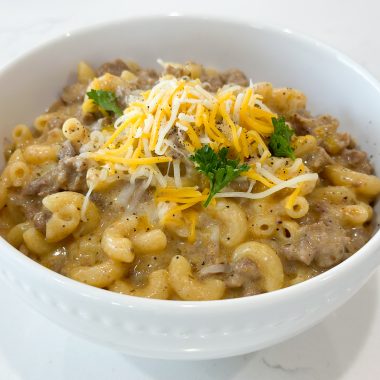 homemade one pot hamburger helper