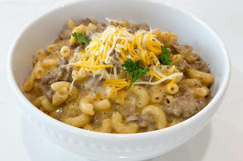 homemade one pot hamburger helper