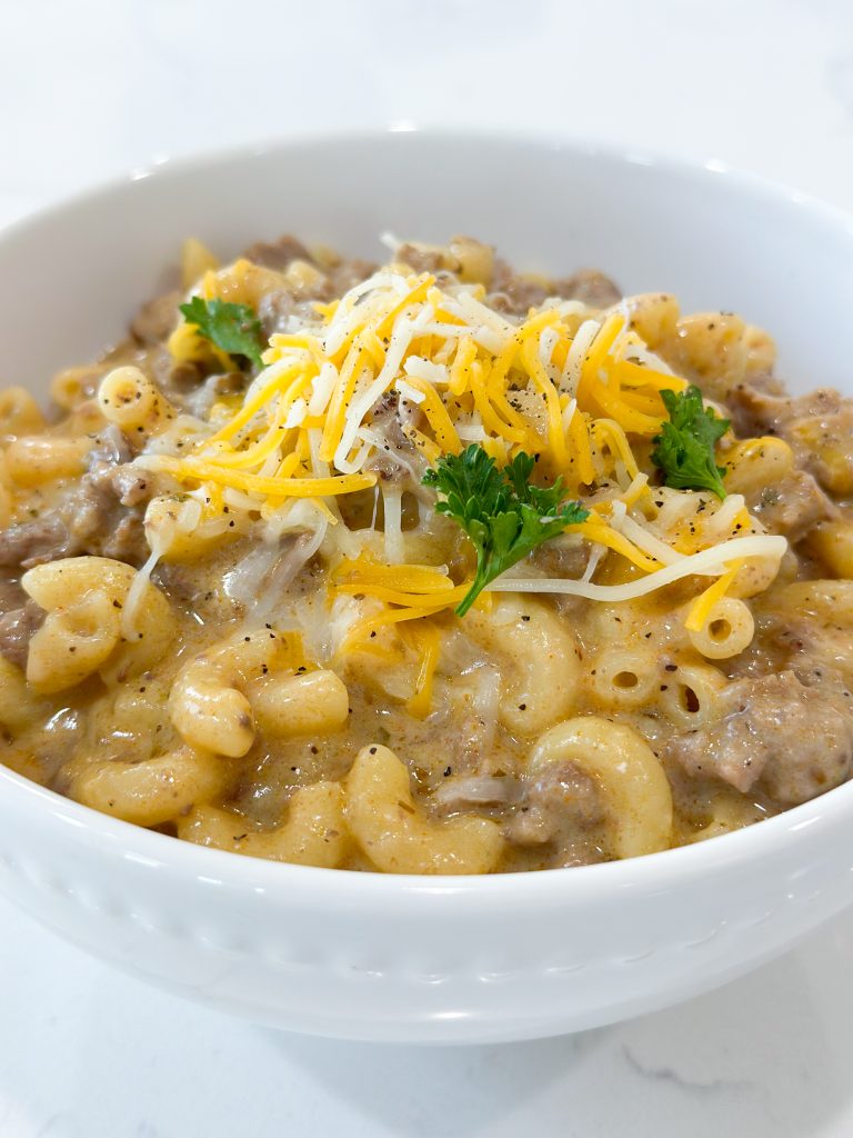 homemade one pot hamburger helper