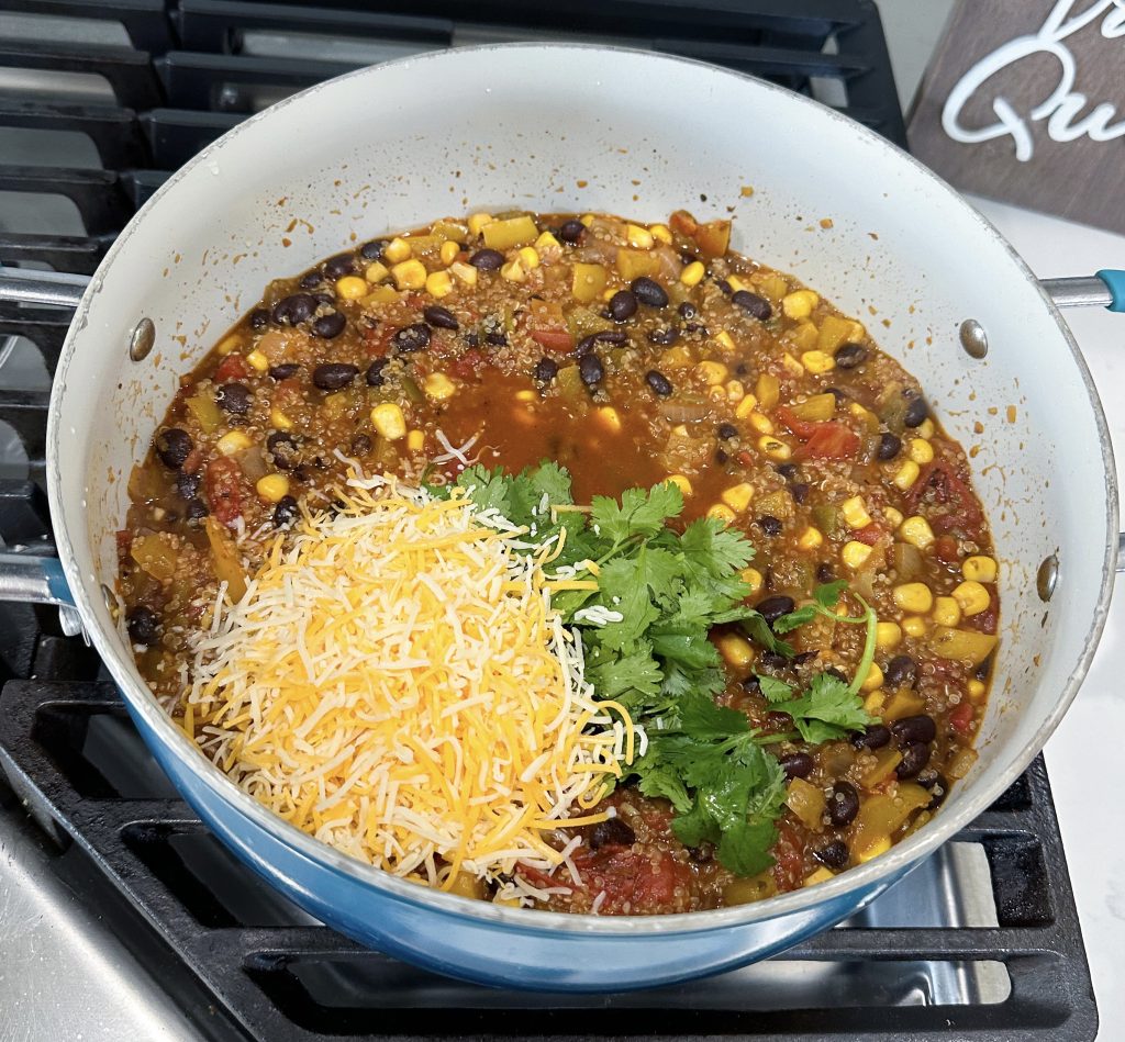 one pot meatless taco skillet