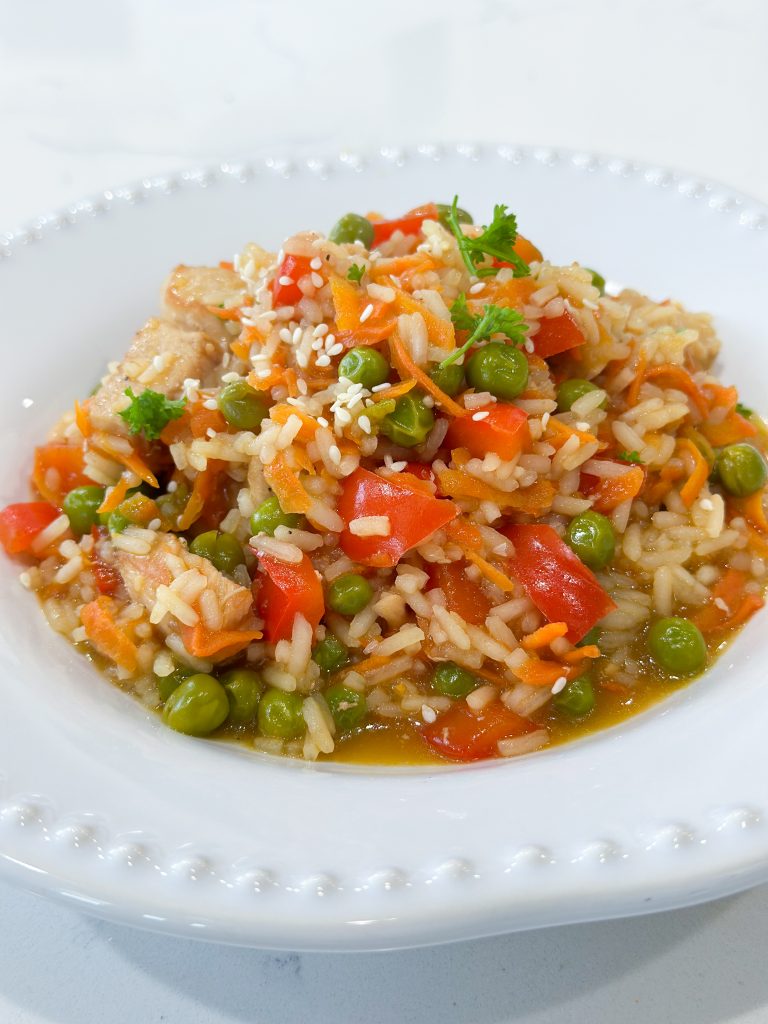 one pot teriyaki chicken and rice