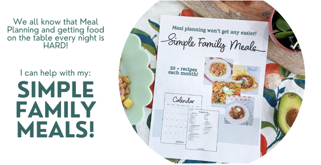 simple family meal plan