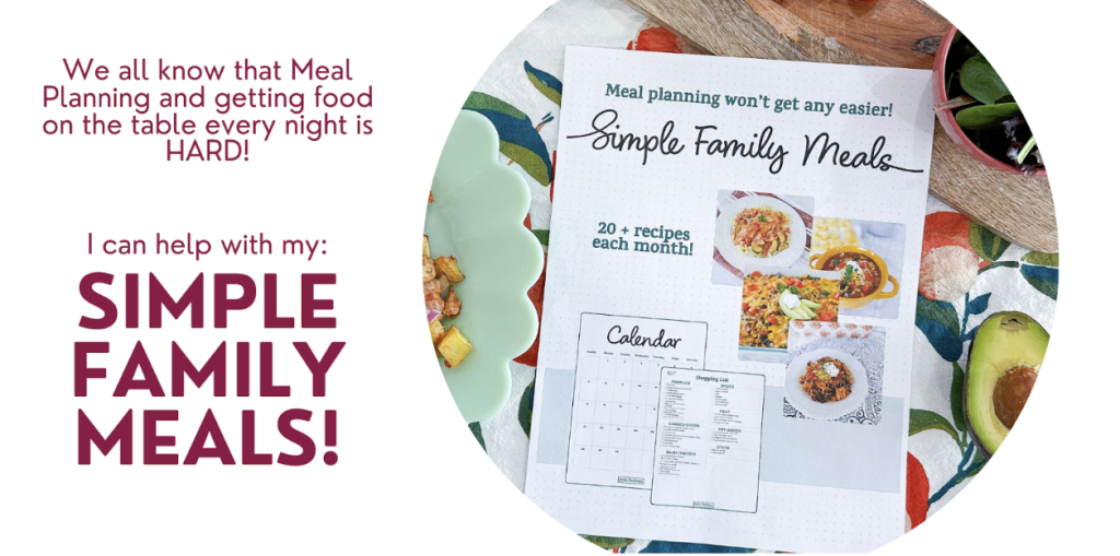 simple family meal plan