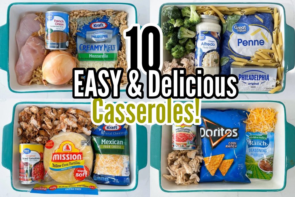 easy and delicious chicken casserole recipes