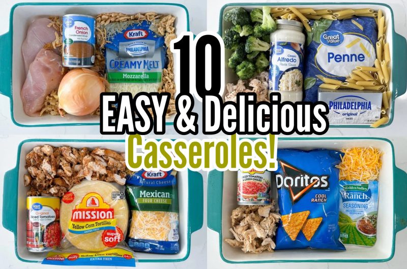 easy and delicious chicken casserole recipes