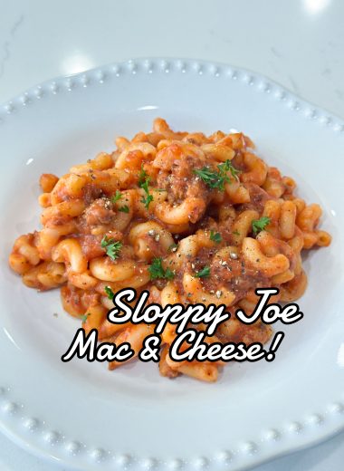 sloppy joe mac and cheese recipe