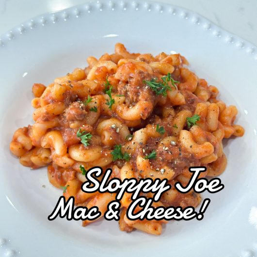 sloppy joe mac and cheese recipe