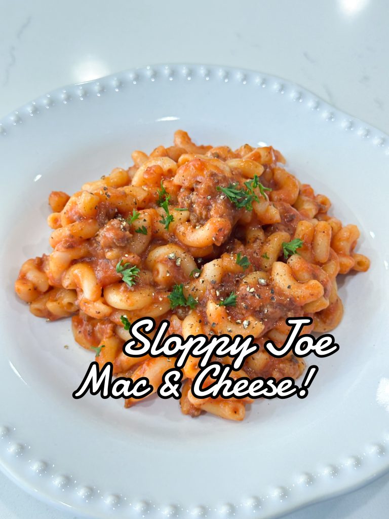 sloppy joe mac and cheese recipe