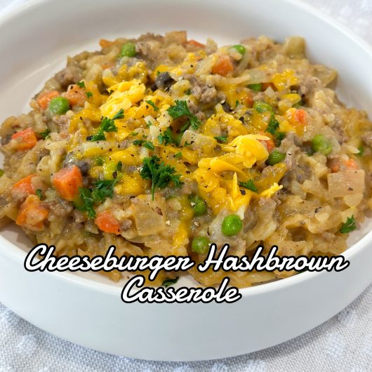 cheeseburger hashbrown casserole