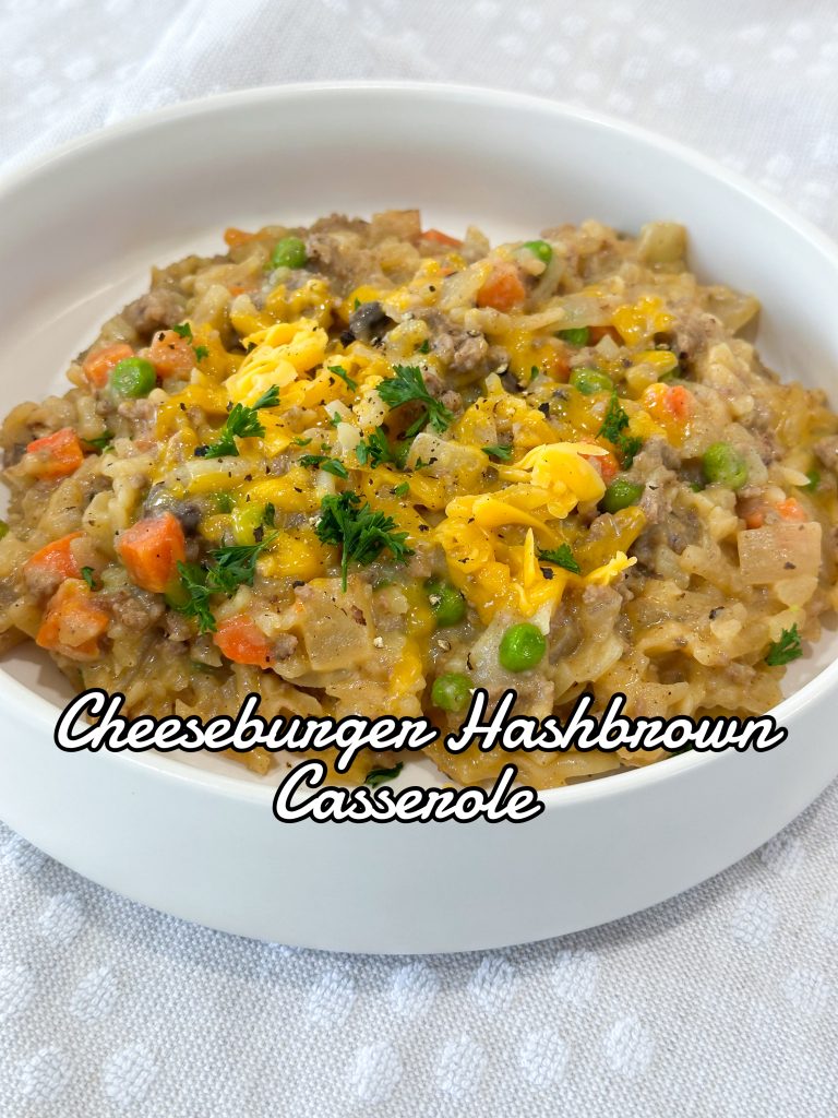 cheeseburger hashbrown casserole