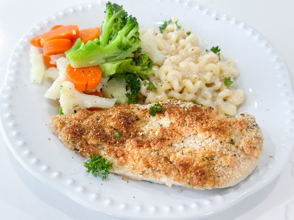 baked parmesan panko chicken