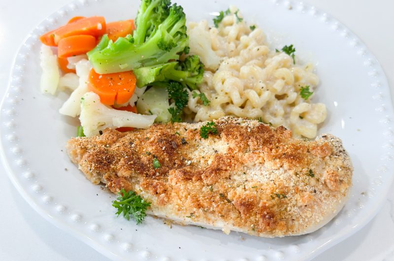 baked parmesan panko chicken