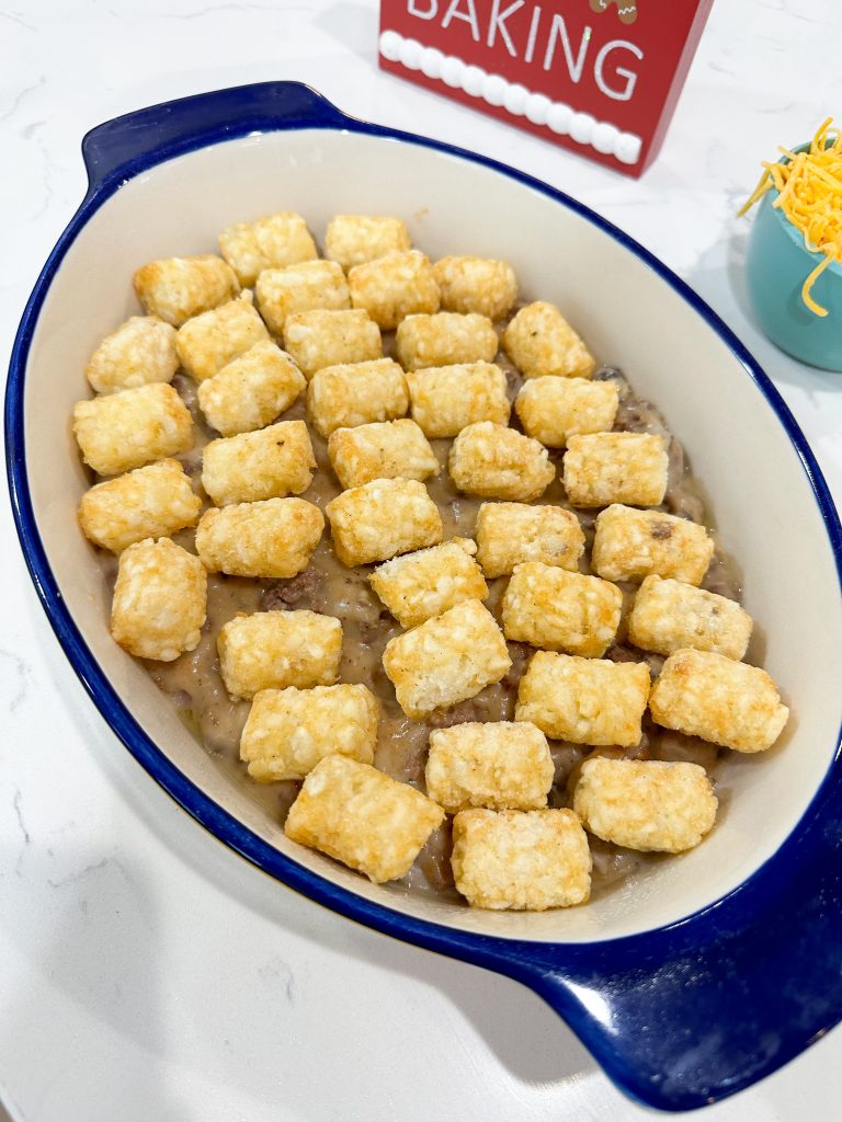 easy tater tot casserole recipe