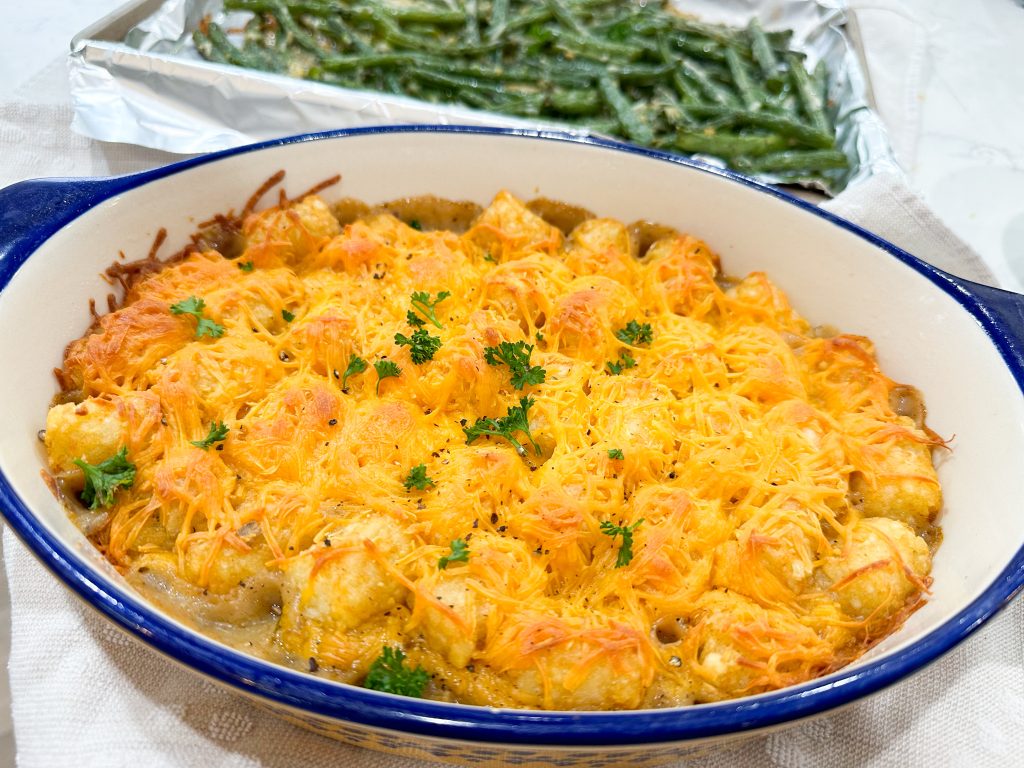 easy tater tot casserole recipe