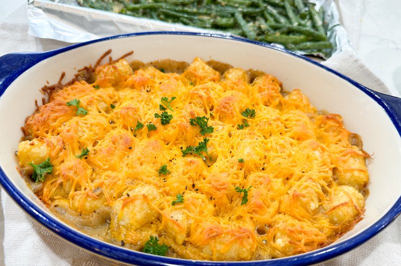 easy tater tot casserole recipe