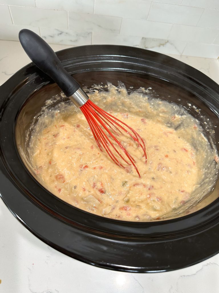 Slow cooker chicken spaghetti