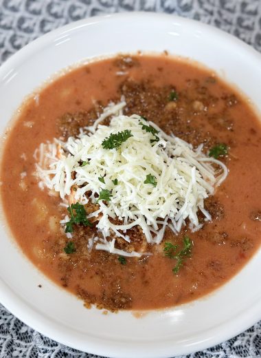 Chicken Parmesan soup recipe