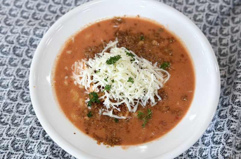 Chicken Parmesan soup recipe