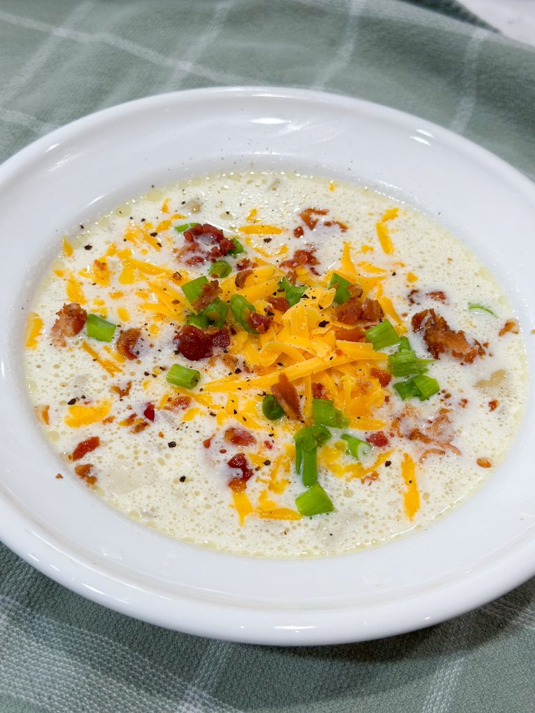 Slow cooker potato soup