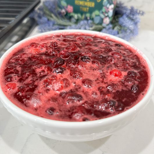 homemade cranberry sauce without gelatin