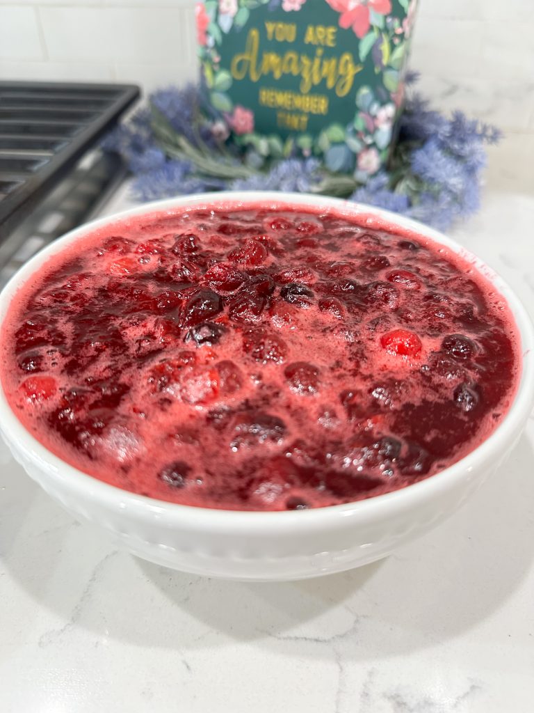 homemade cranberry sauce without gelatin