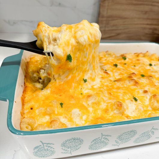 easy baked mac and cheese