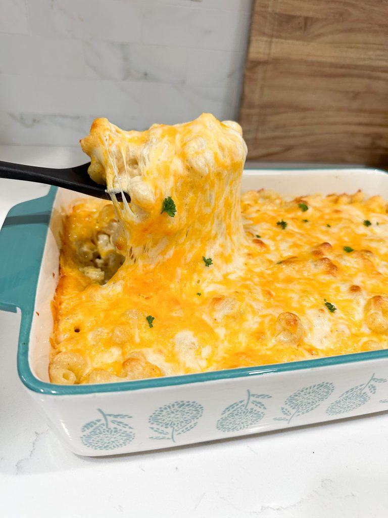 easy baked mac and cheese