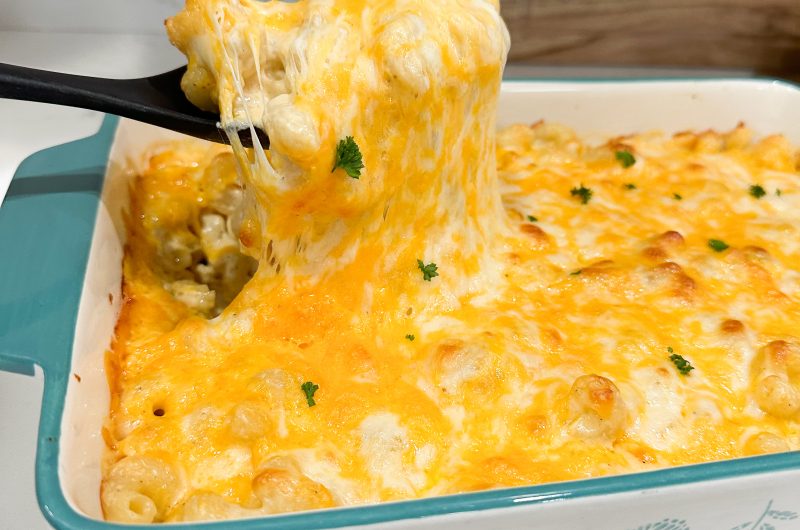 easy baked mac and cheese