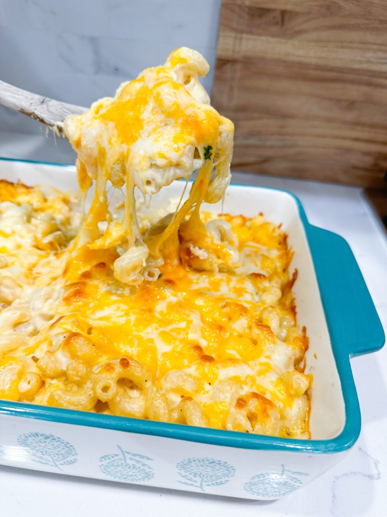 easy baked mac and cheese