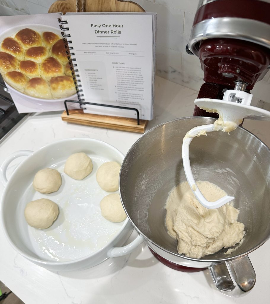 easy homemade one-hour dinner rolls