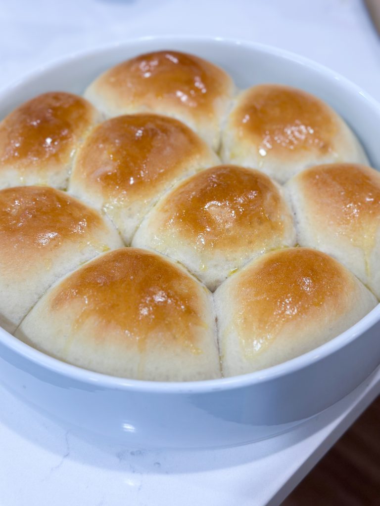 easy homemade one-hour dinner rolls