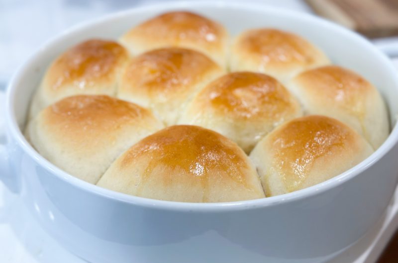 easy homemade one-hour dinner rolls