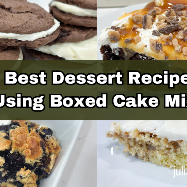 5 Best Dessert Recipes Using Boxed Cake Mix