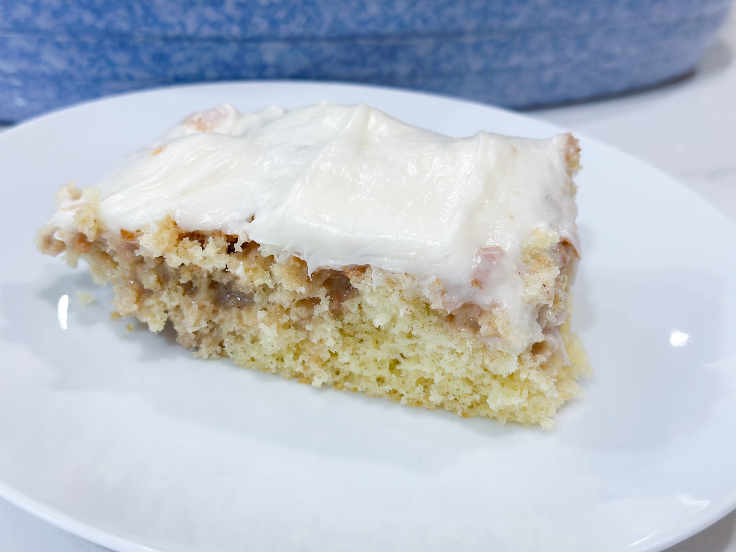 the best cinnamon roll poke cake