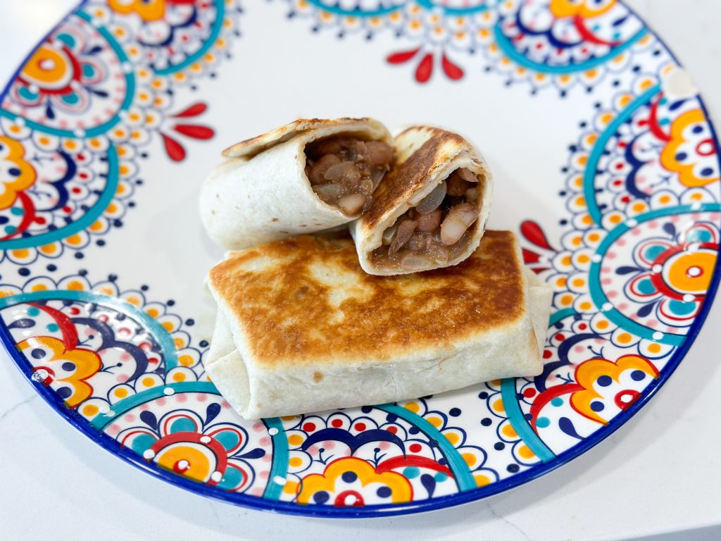 simple bean burrito recipe