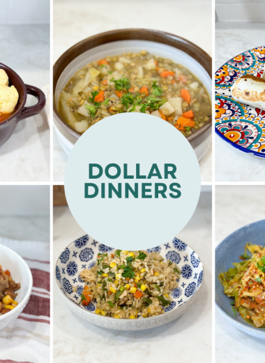 Extreme budget dollar dinners