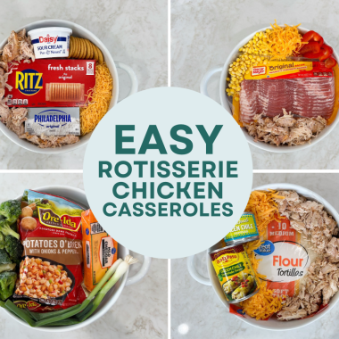 easy rotisserie chicken casserole recipes