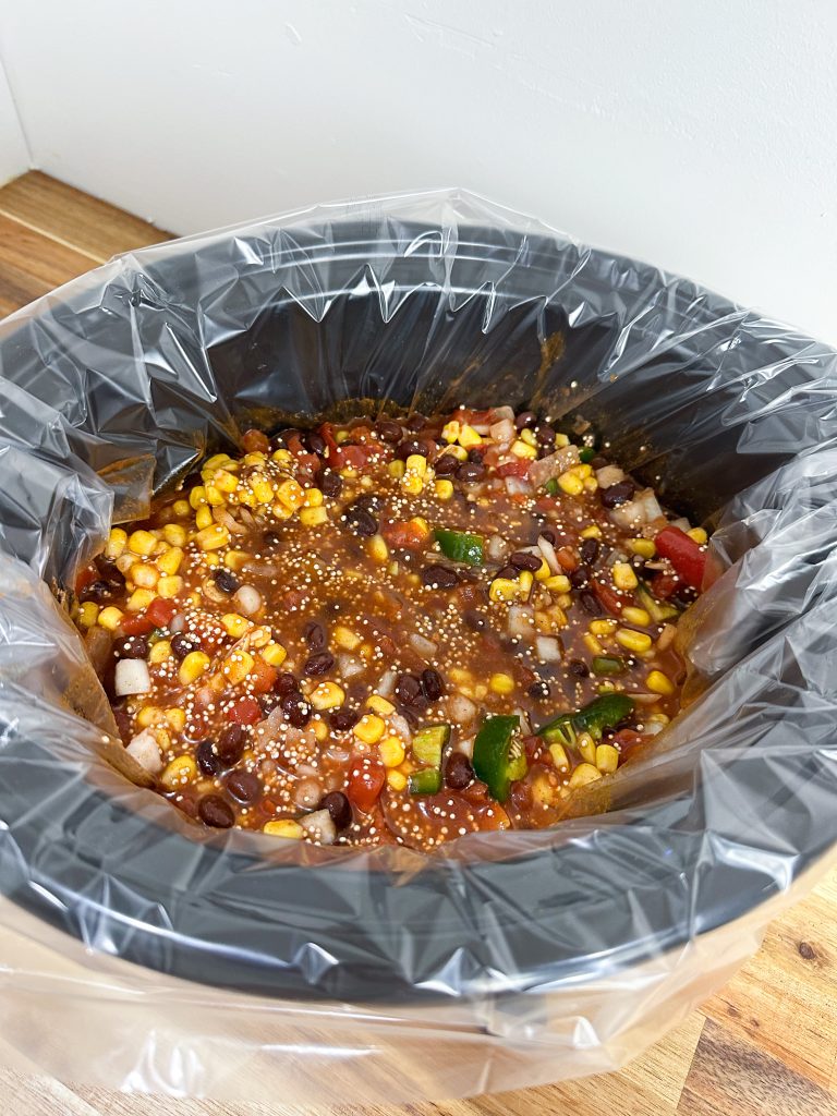 Slow Cooker Enchilada Quinoa