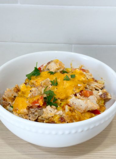 easy chicken and vegetable casserole