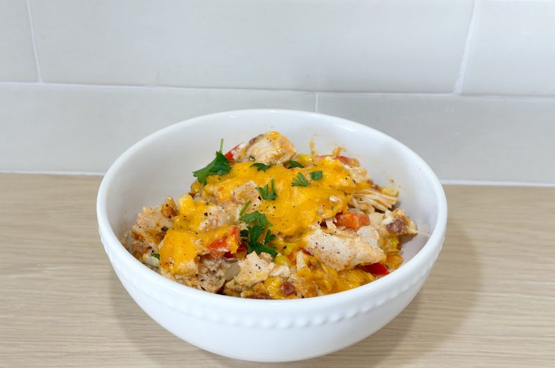 easy chicken and vegetable casserole