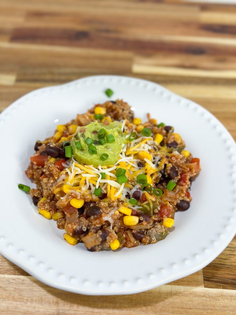 Slow Cooker Enchilada Quinoa