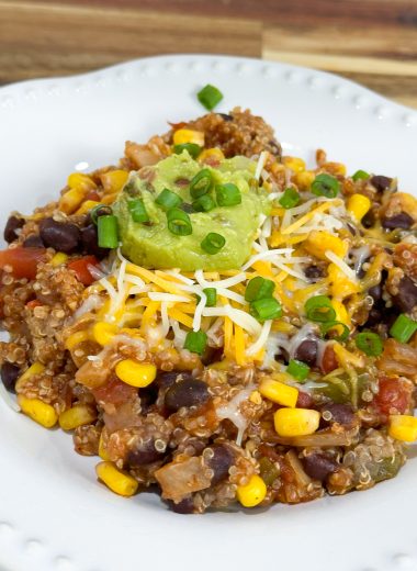 Slow Cooker Enchilada Quinoa